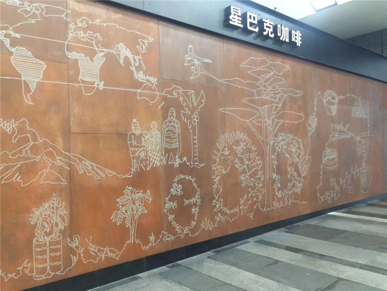 唐河耐候钢幕墙